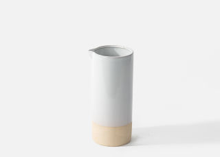 Add On Vase Item: White Artisan Vase